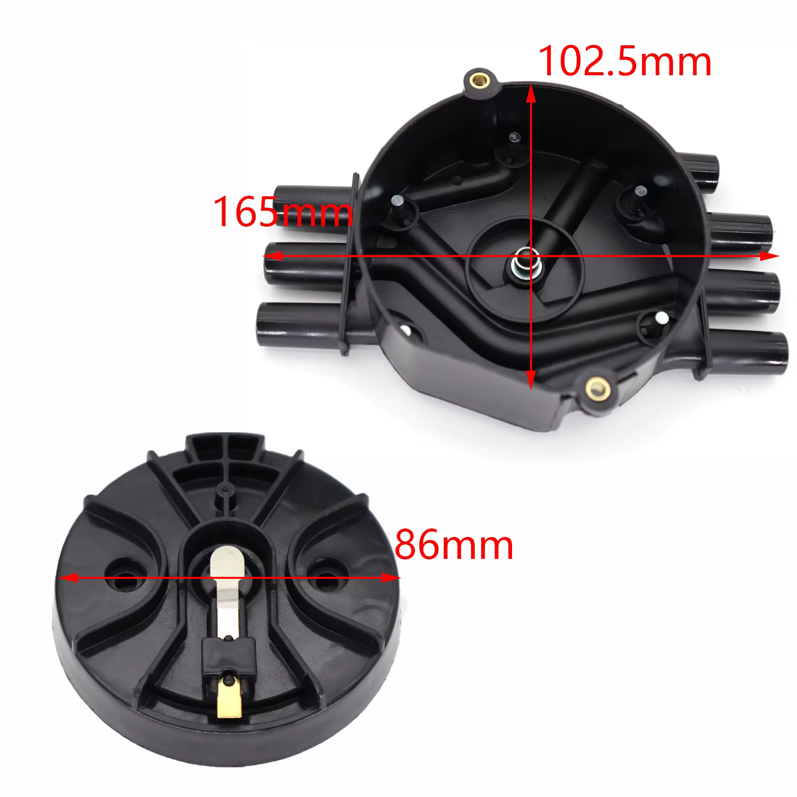 Rotor blanco atornillado