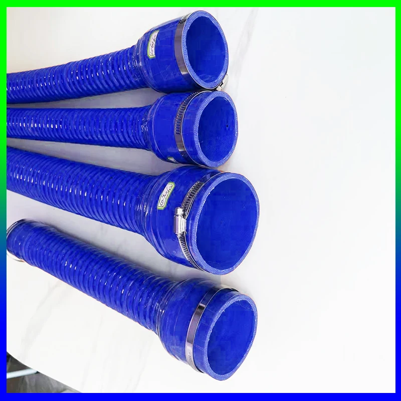Tubo flexible silicona reductor diámetro universal alta presión azul - imagen 4