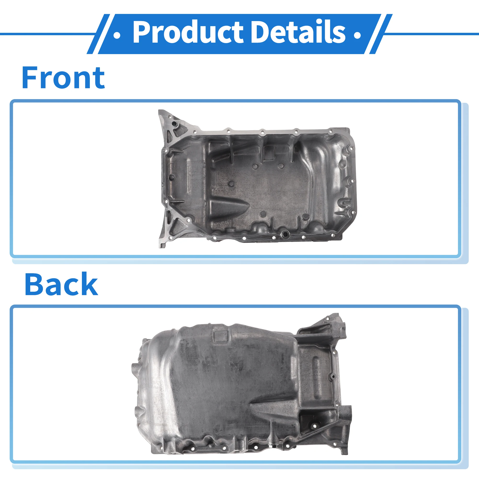 Cárter de aceite UXCELL para Honda CR-V 2010-2011 - imagen 3
