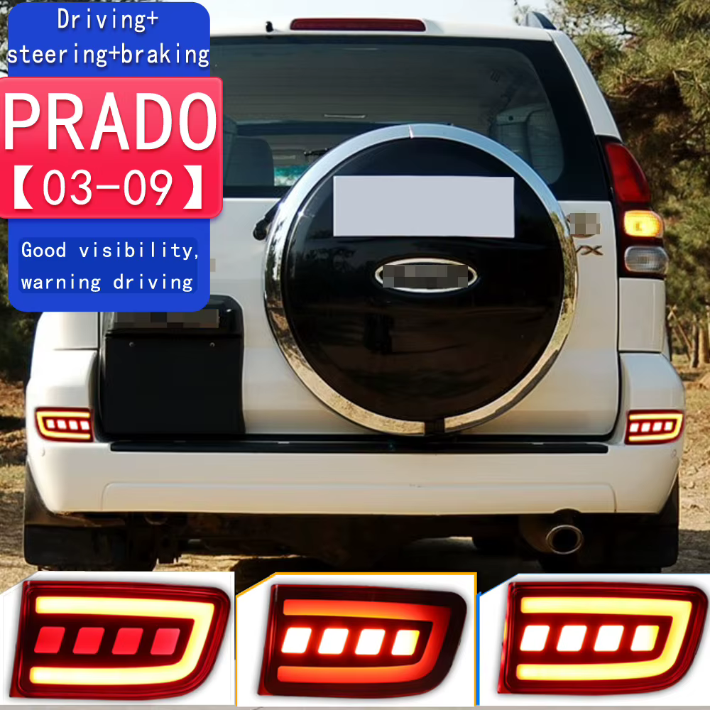 Piloto LED trasero de parachoques Toyota Prado 120 (2003-2009)