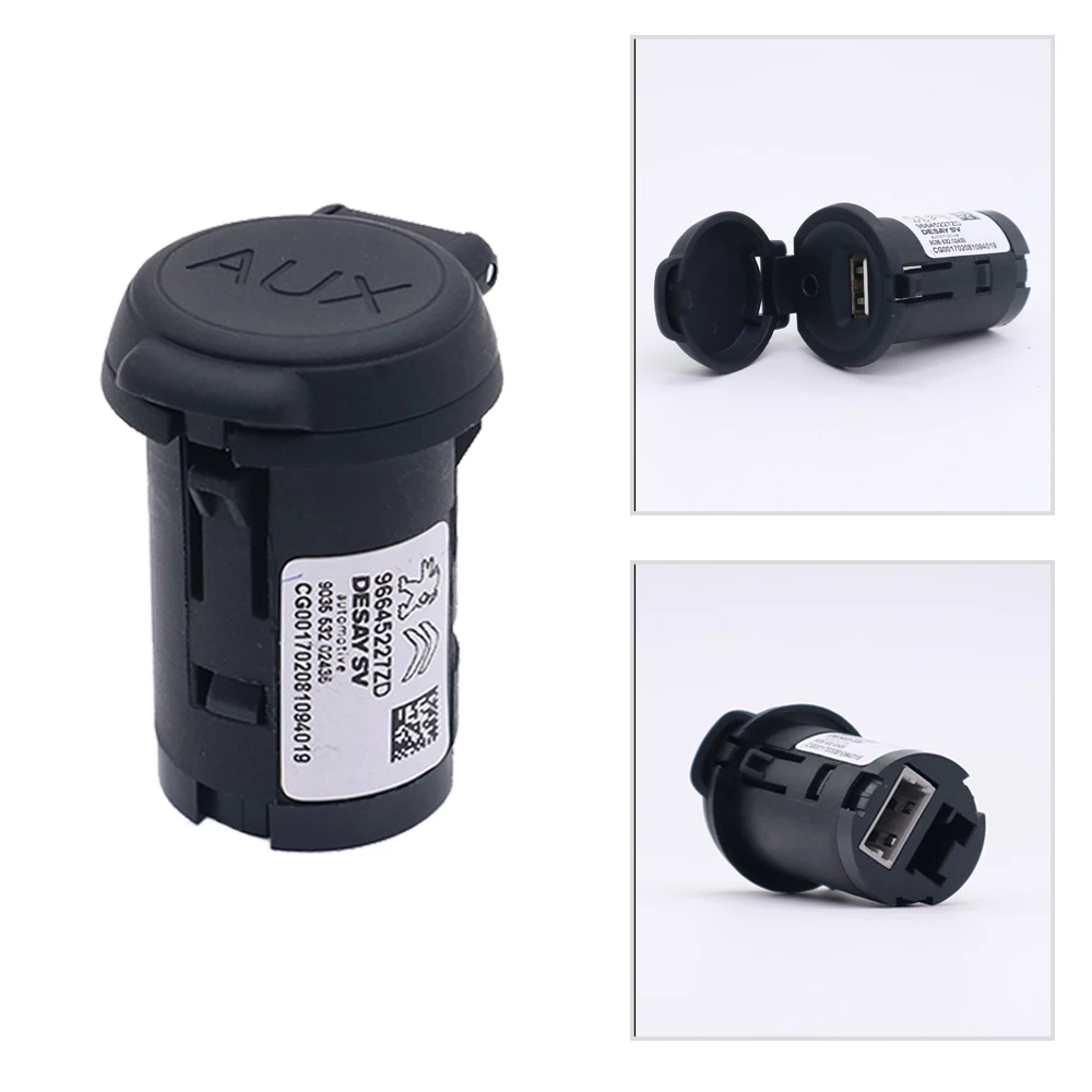 Enchufe USB AUX para Peugeot 207 y Citroën C4