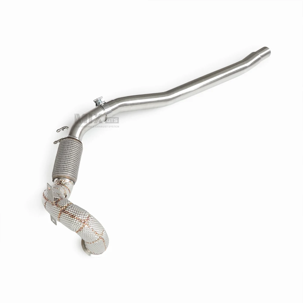 Tubo de escape inoxidable ALOSI de rendimiento – VW Golf 7R 2.0 TSI - imagen 5