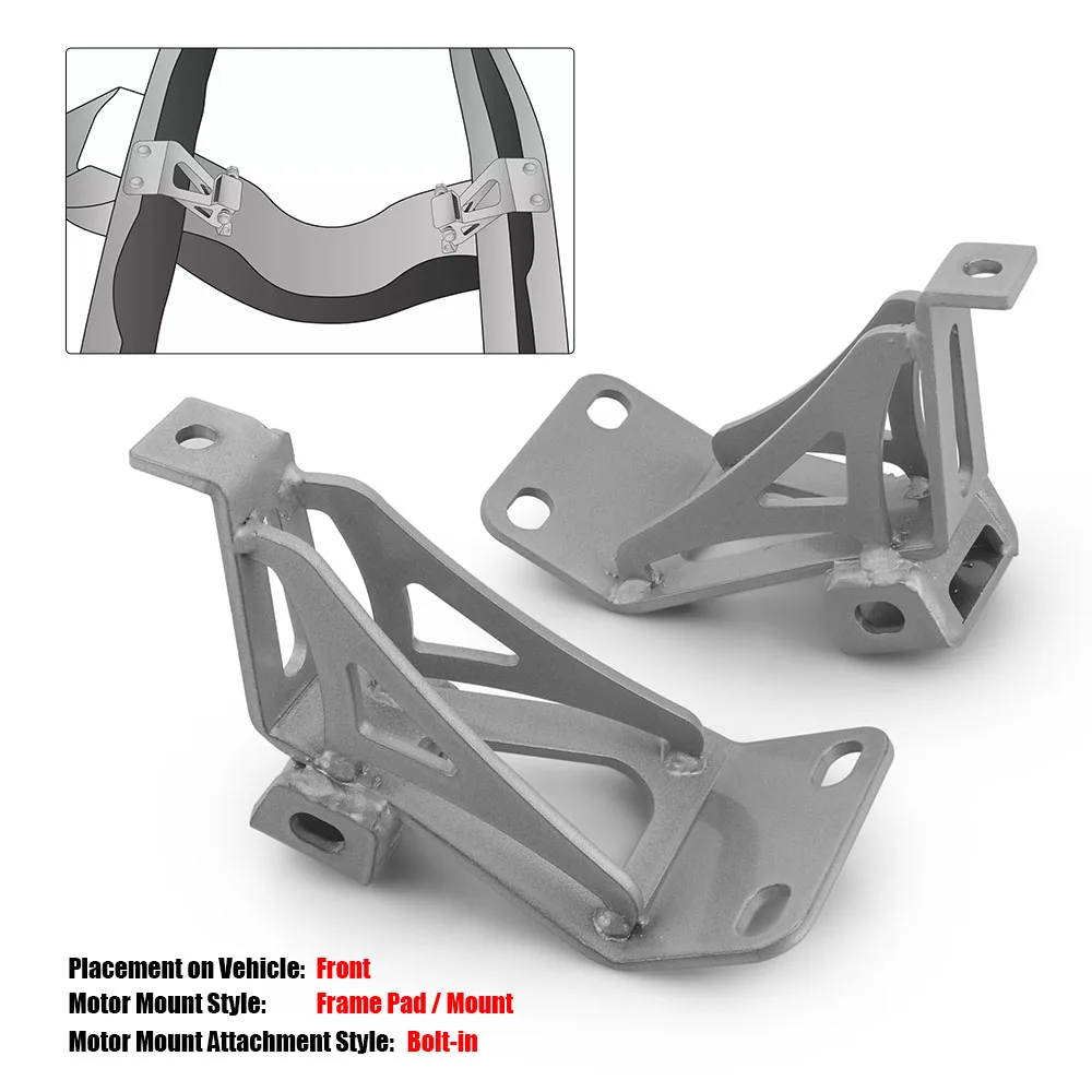 Soportes motor 6372MP-SM – Chevy C10 / GMC Truck V8 Small Block 1963-1972 - imagen 3