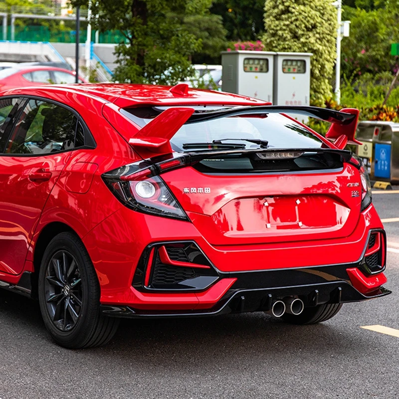 Alerón trasero ABS Honda Civic FK7 Type R - sin pintar - imagen 5