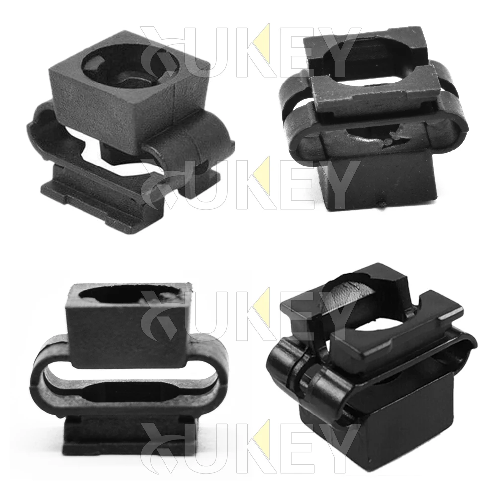 Clip fijación panel motor para VW Passat B5 y Skoda Superb I - imagen 4