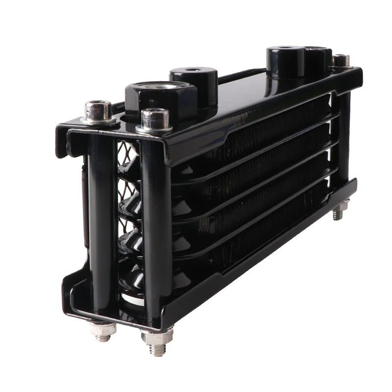 Enfriador de aceite para motocicleta, Kit de radiador de aceite, refrigeración de motor Universal para 50 110 125 140cc, piezas de Motocross Dirt Pit Bike ATV Enduro - imagen 4