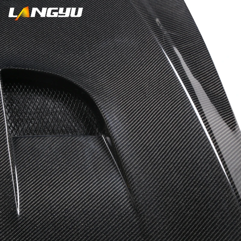 Capó delantero de fibra de carbono Langyu para BMW Serie 5 F10/F18 - imagen 4
