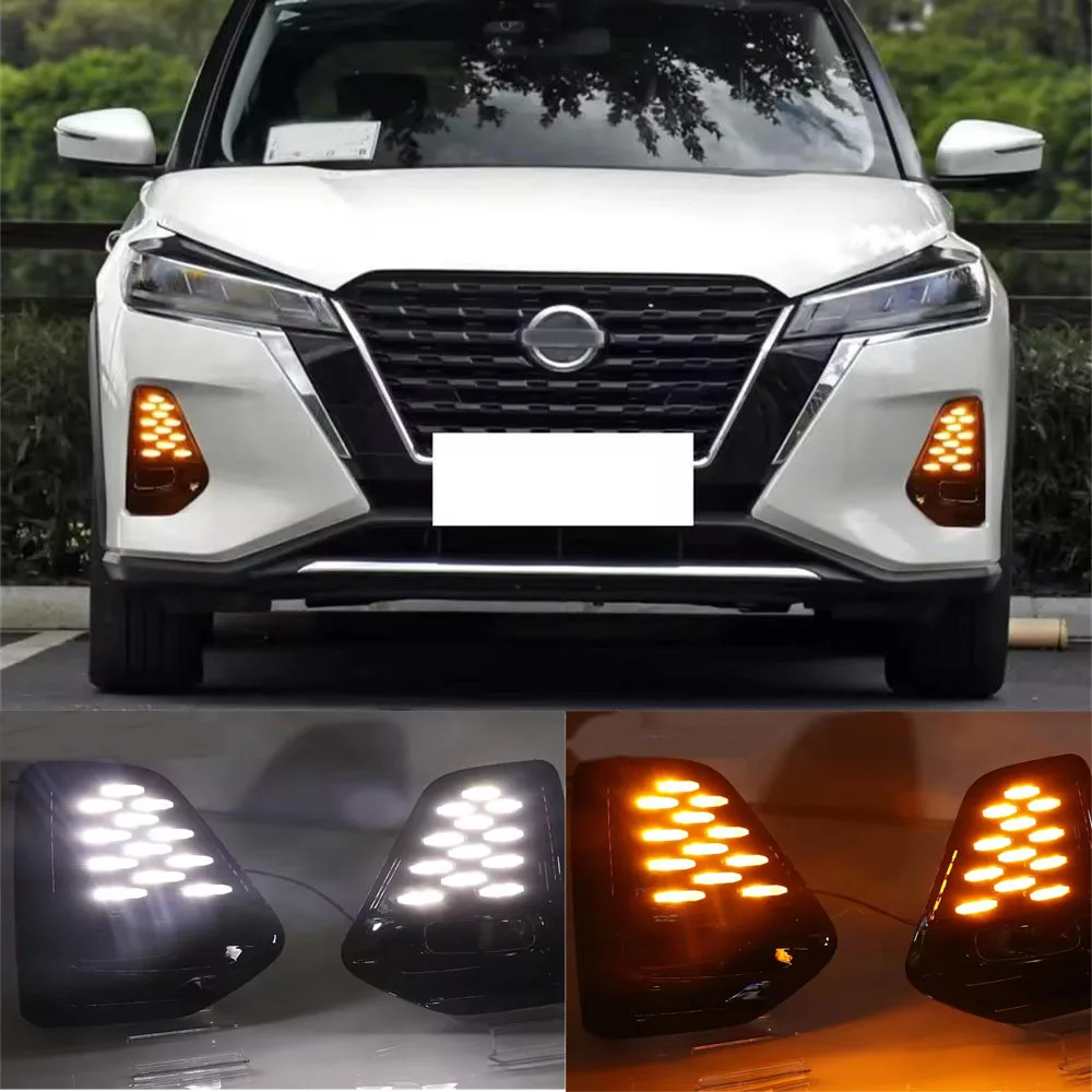 Luz de circulación diurna LED antiniebla Nissan Kicks 2021-2022