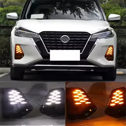 Luz de circulación diurna LED antiniebla Nissan Kicks 2021-2022