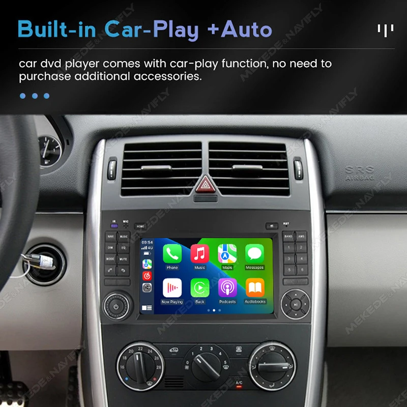 MEKEDE Radio Android para coche Mercedes Sprinter y Vito W639 - imagen 4