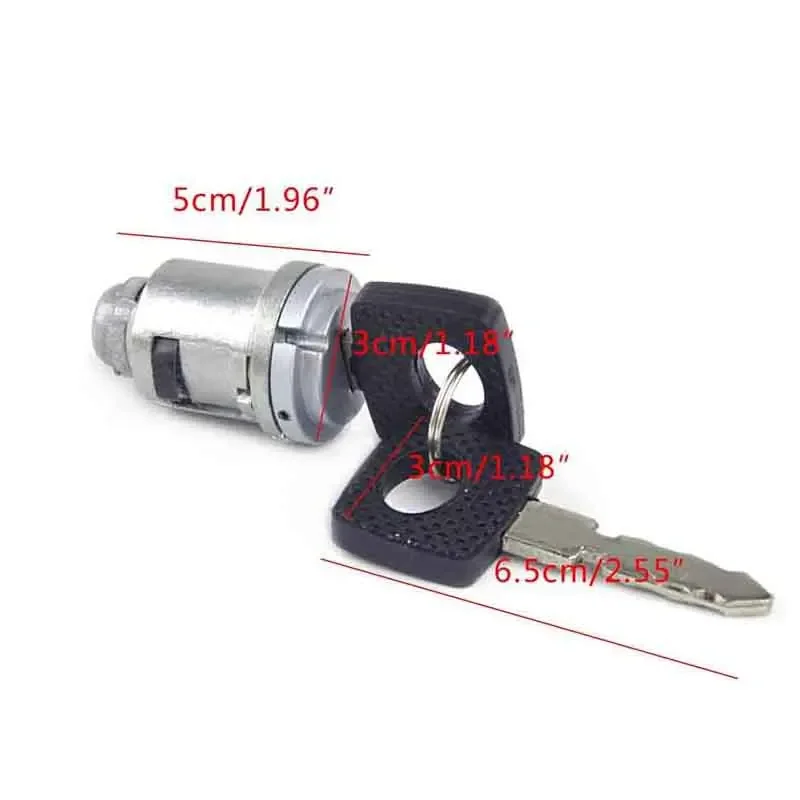 Llave de cilindro de barril de bloqueo de encendido, para Mercedes Benz W124, C124, W201, 1264600604, nueva - imagen 4
