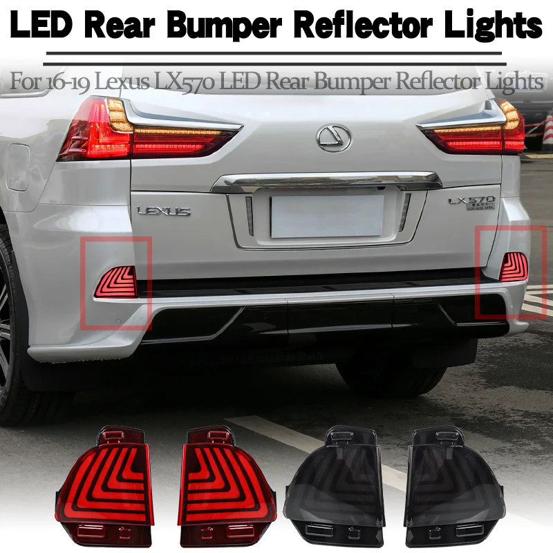 Piloto reflector LED dinámico con antiniebla para Lexus LX 570 - imagen 4