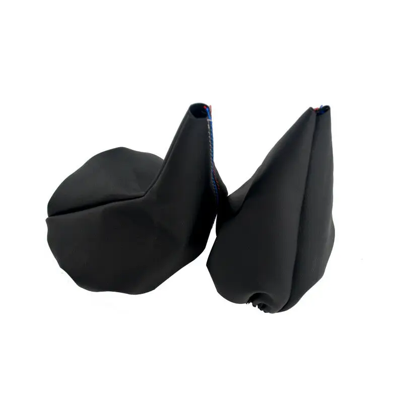 WLR RACING Palanca de cambios BMW E36/E46 con bota de cuero - imagen 3