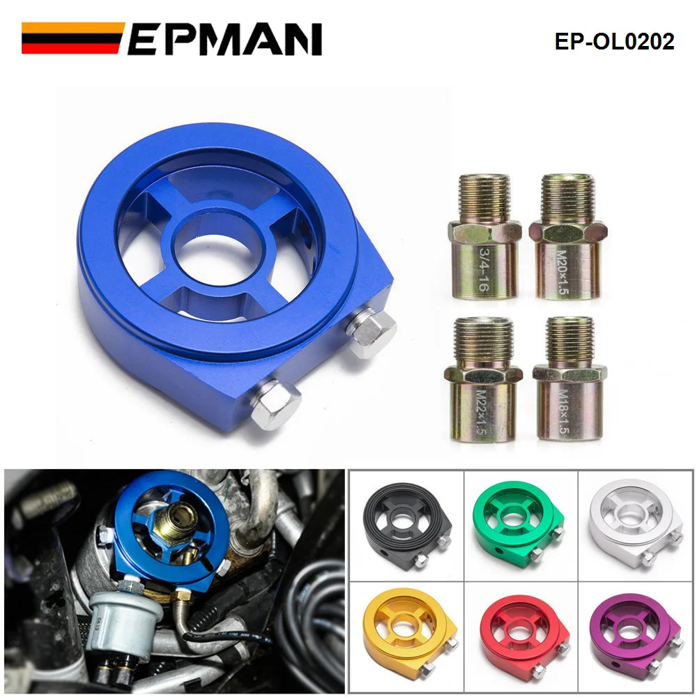 EPMAN EP-OL0202 Adaptador sándwich universal para enfriador de aceite