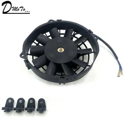 Ventilador eléctrico de radiador 12 V 80 W para buggy, ATV y quad