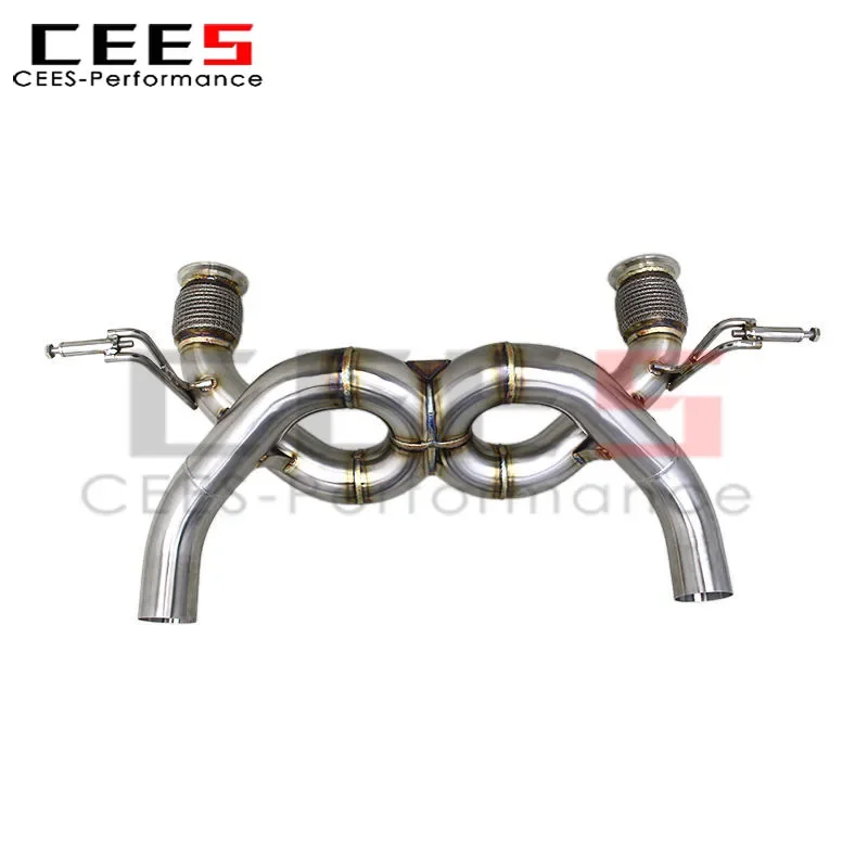 Sistema de escape cat-back CEES para Lamborghini Huracán EVO 5.2 - imagen 3