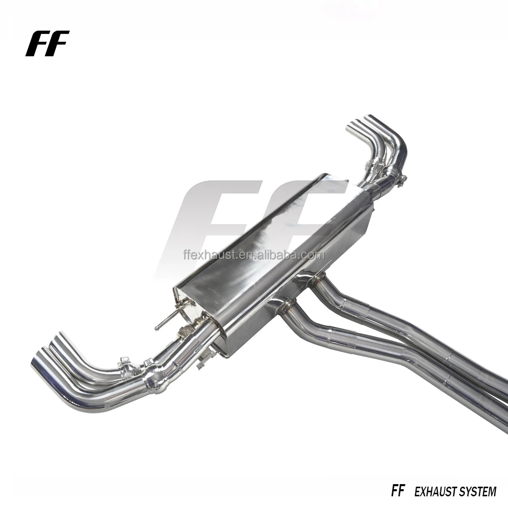 Escape de acero inoxidable de alto rendimiento de buena calidad para Audi RSQ8 4.0T - imagen 5
