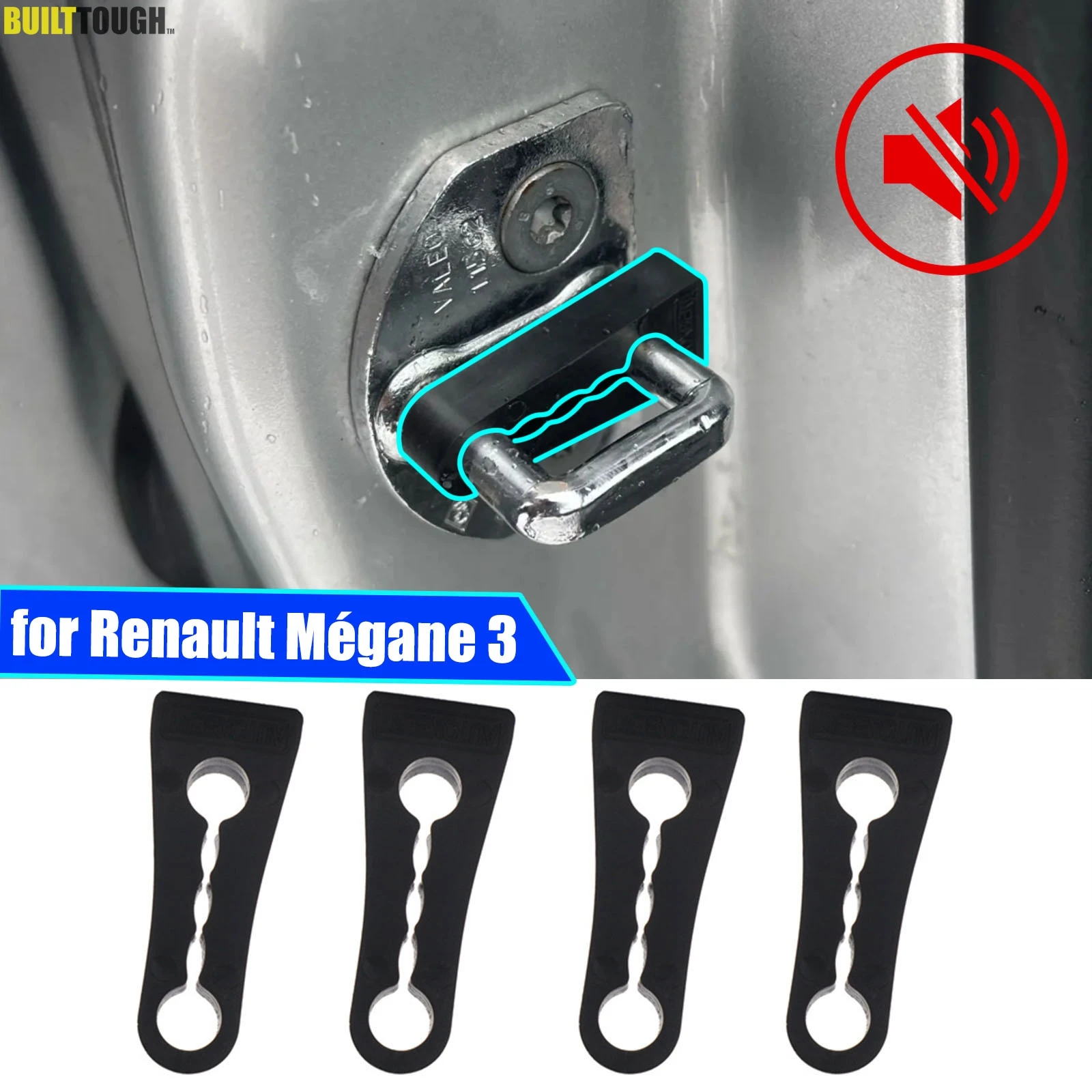 Cerradura puerta Renault Mégane III Scenic 2009-2016