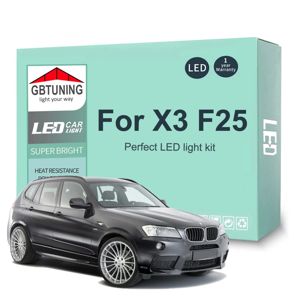 Bombilla LED interior CanBus para BMW X3 F25 maletero 2010-2017