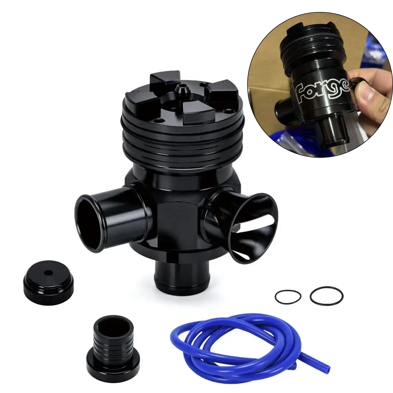Válvula de descarga turbo BOV aluminio para VW GTI, Jetta y Audi