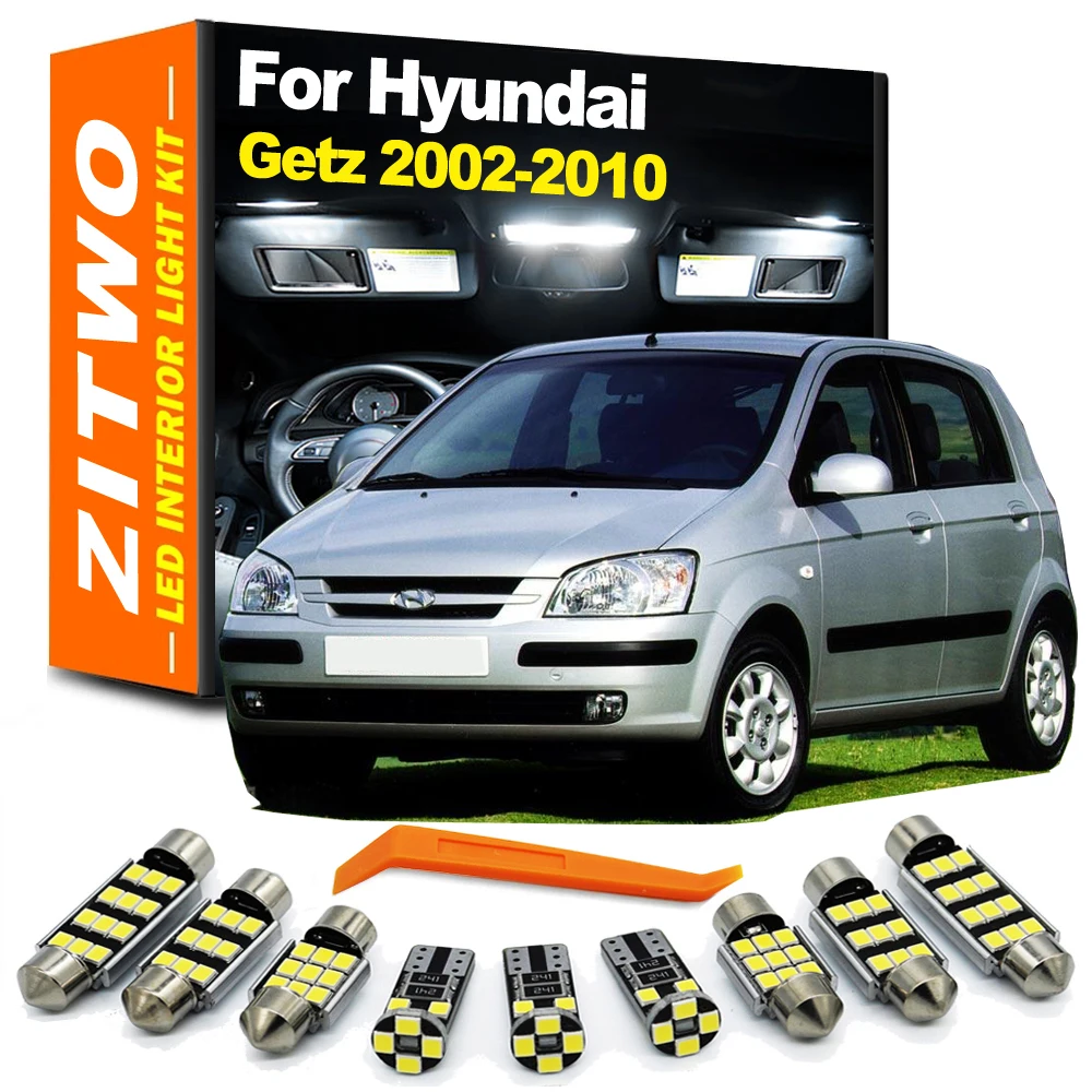 Kit bombillas LED interior ZITWO para Hyundai Getz 2002-2010