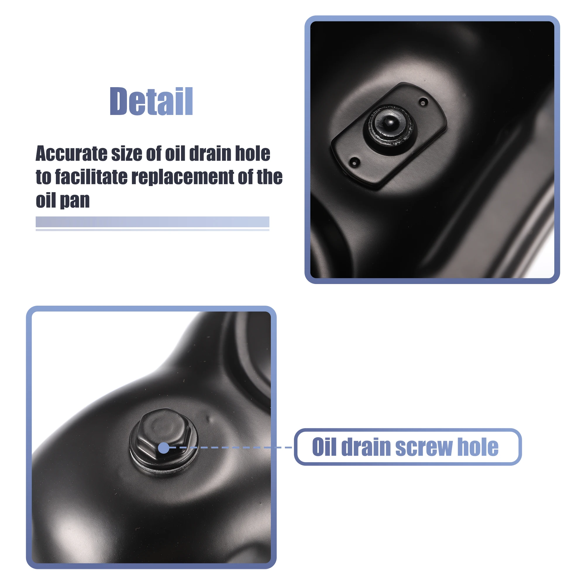UXCELL 12102AD010 Cárter de aceite para Toyota 4Runner 2003-2023 - imagen 3