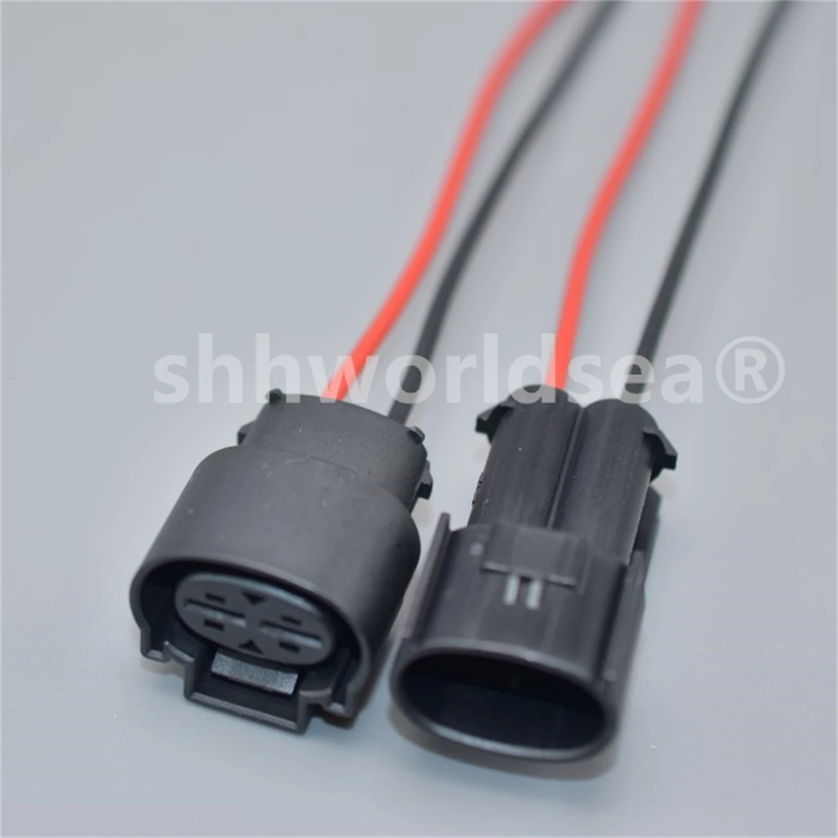 Shhworldsea conector eléctrico doble pin hembra-macho - imagen 5