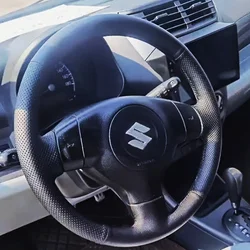 Funda de volante trenzada para Suzuki SX4 Alto Swift Opel Agila