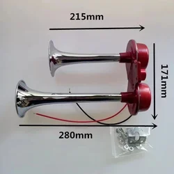 Bocina tubular GoodElectric doble tubo impermeable – coche y camión