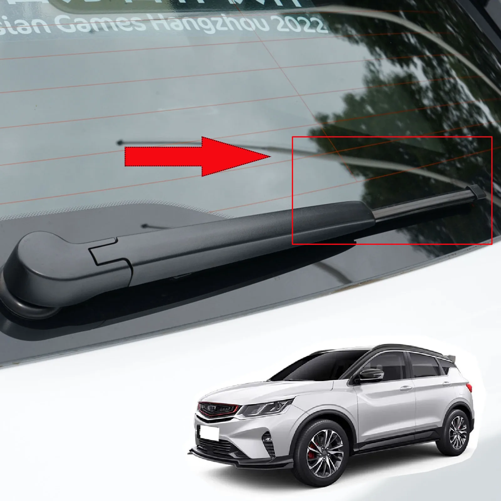 Escobilla Limpiaparabrisas 11" Geely Coolray 2018-2024 - imagen 3