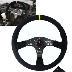 Volante deportivo Ralliate de ante 350mm para Mitsubishi JDM racing
