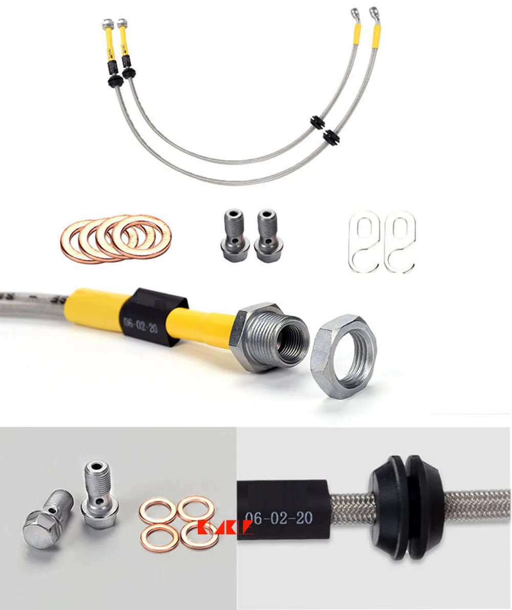 Componentes del kit de frenos: caliper, discos y pastillas