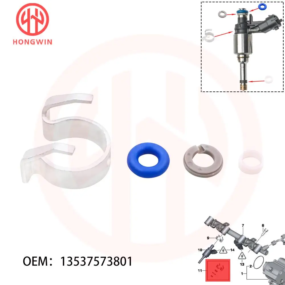 Junta de inyector MINI 13537573801 para Clubman R55 y Hatchback R56