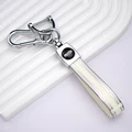white keychain
