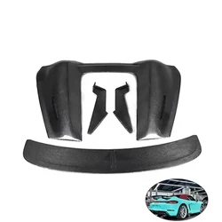 Alerón trasero de fibra de carbono negro para Porsche 718/981/982