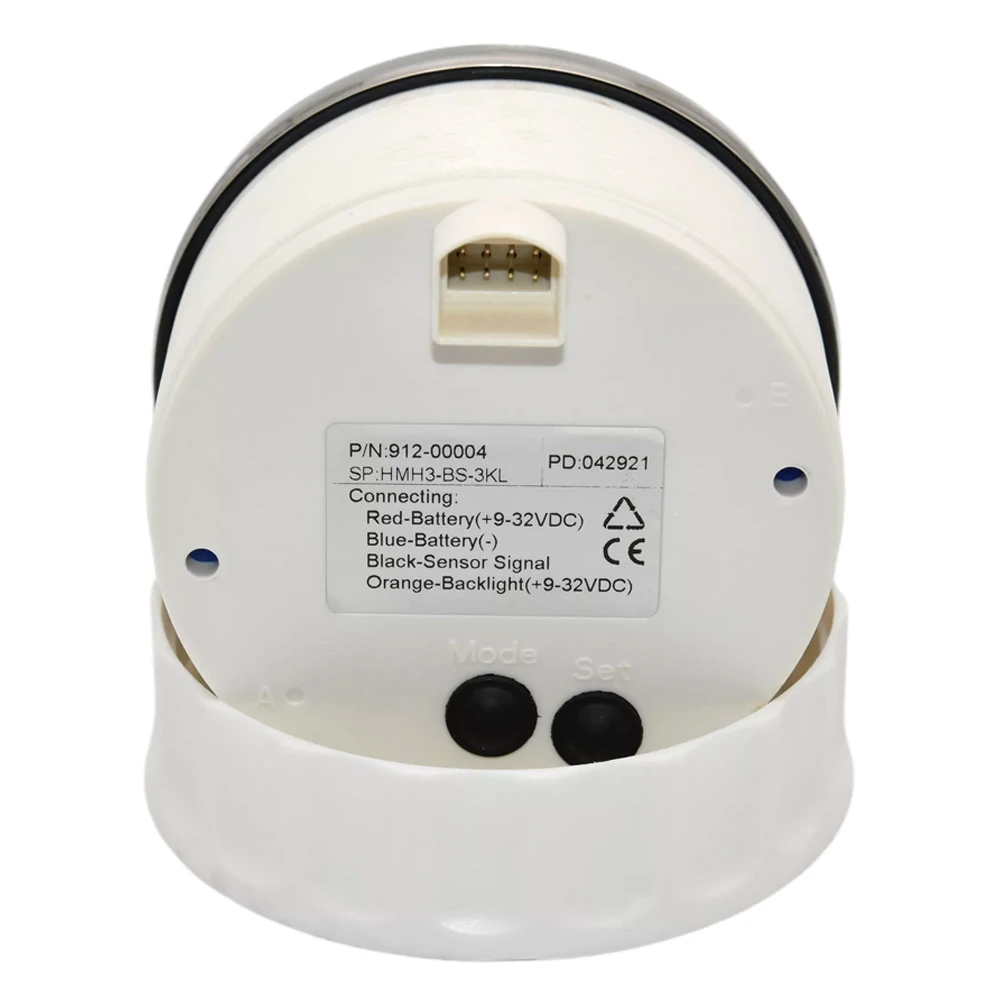 Tacómetro universal LCD con cuentahoras 3000-8000 rpm - imagen 4