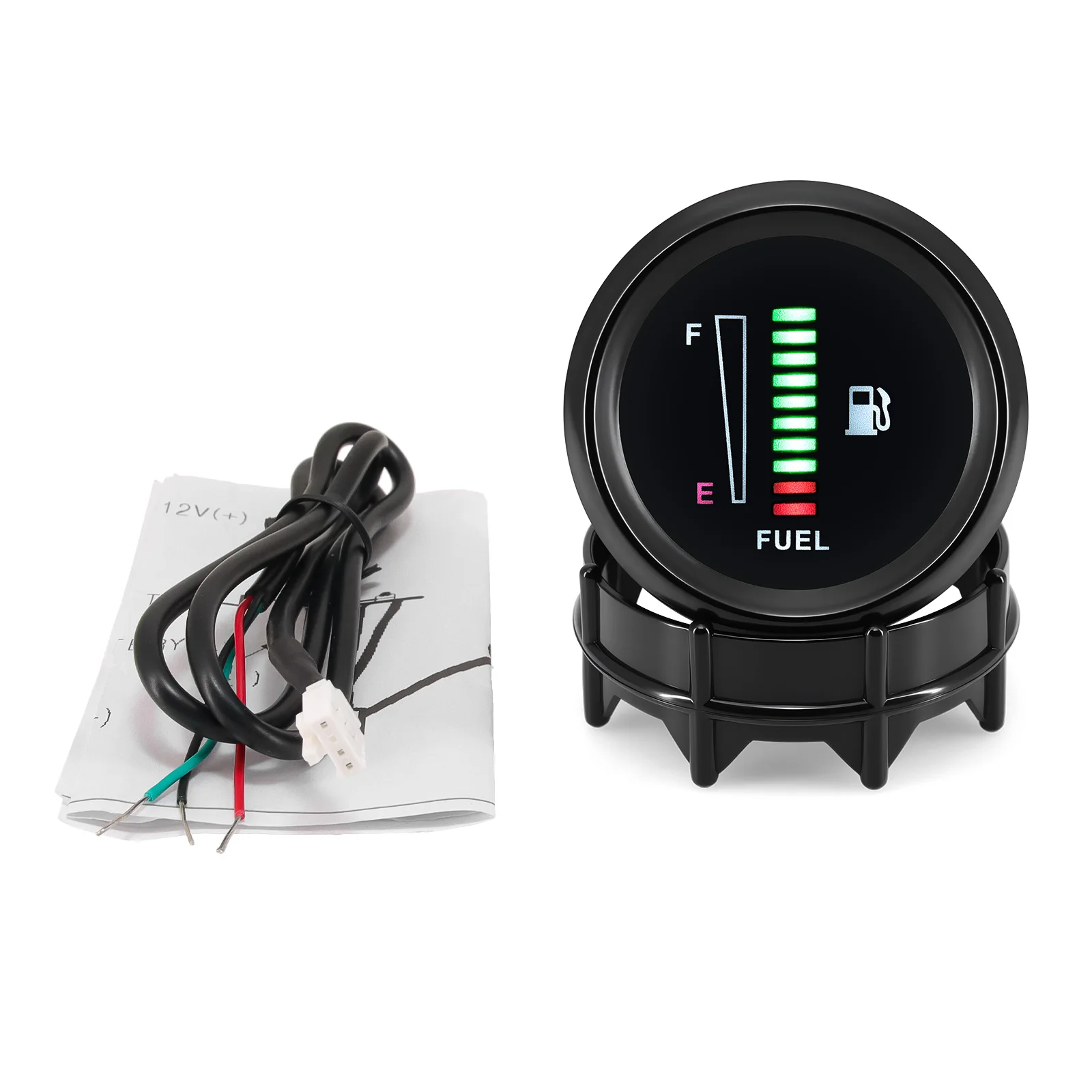 Indicador de nivel de combustible LED 12 V 52 mm universal - imagen 5