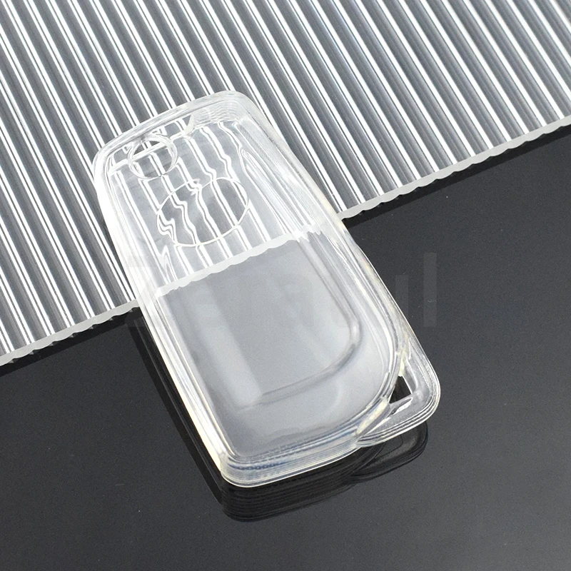 Vista de la funda transparente para mando de coche