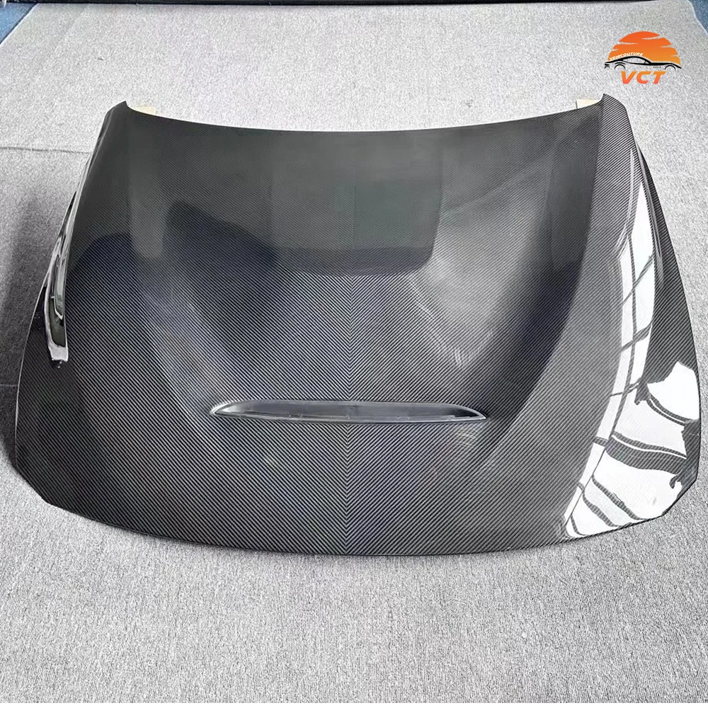 Capó ventilado fibra de carbono GTS BMW M3 F80 M4 F82 - imagen 5