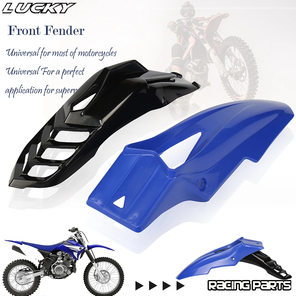 Guardabarros Universal de Motocross para Honda Yamaha Suzuki Kawasaki DRZ DR KX KLX EXC XCW XT WR YZ YZF TW guardabarros delantero de moto de cross - imagen 5