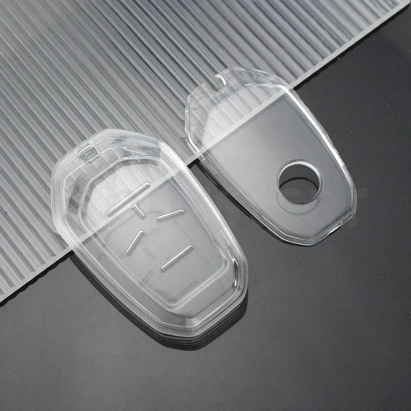 Funda de llave TPU transparente para SsangYong Rexton G4 Y400/Y450 - imagen 4