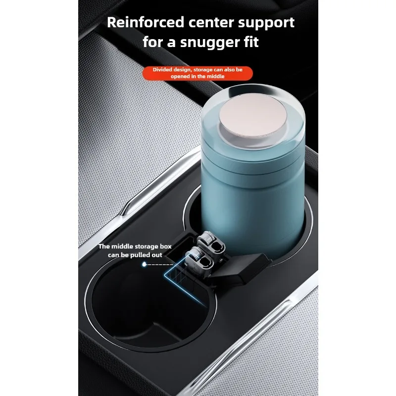 Portavasos antideslizante Tesla Model 3 y Model Y – Consola central - imagen 4
