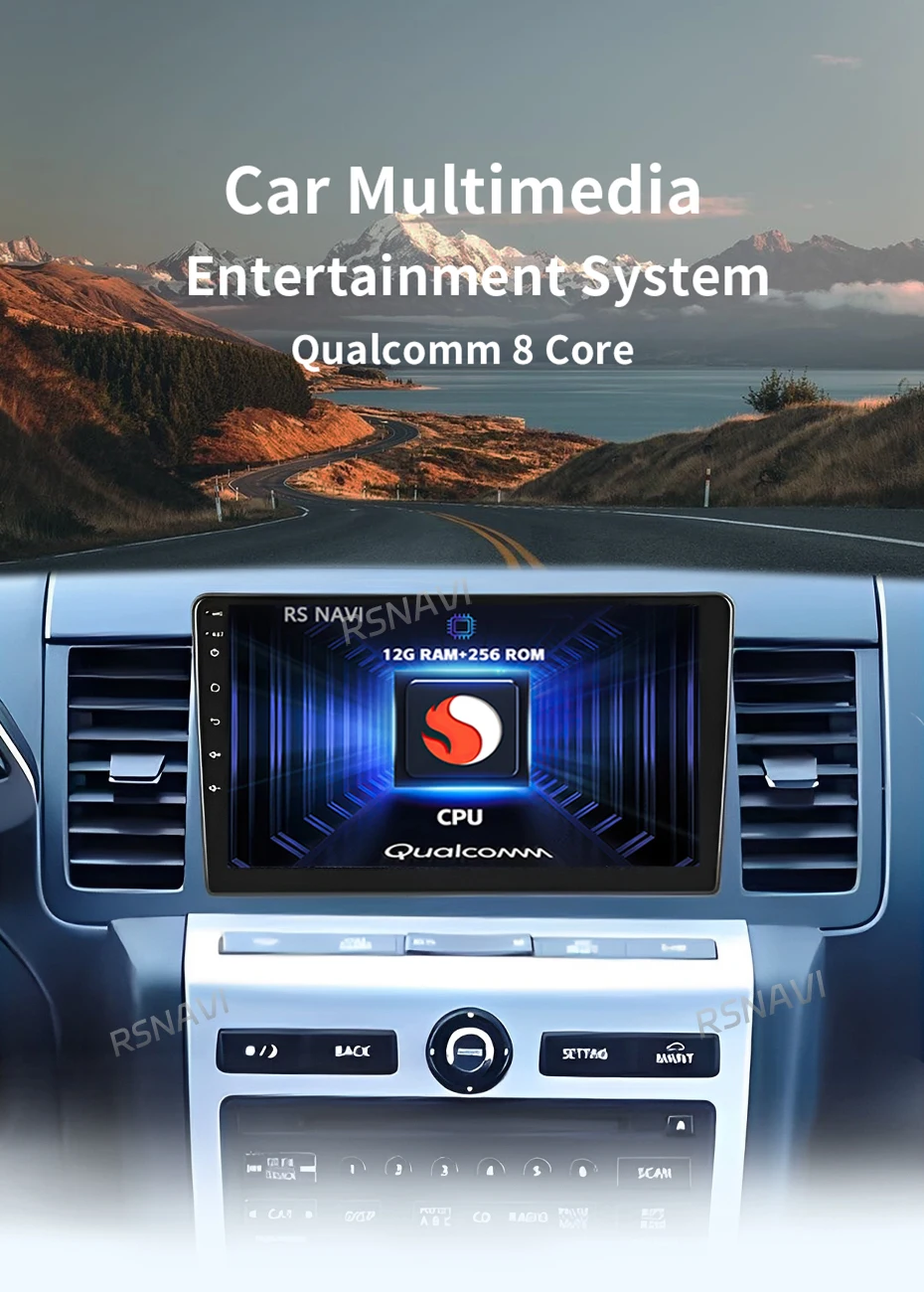 Pantalla de la radio Android para Nissan Murano