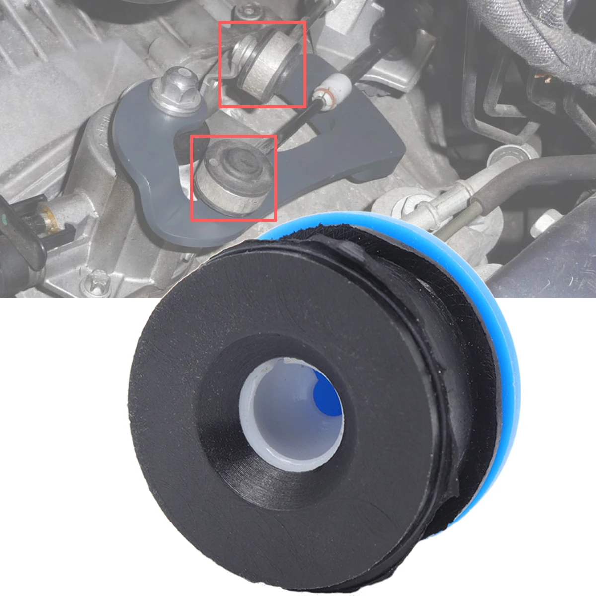 Kit reparación cable de cambio Opel Astra J con ajustador y buje - imagen 5