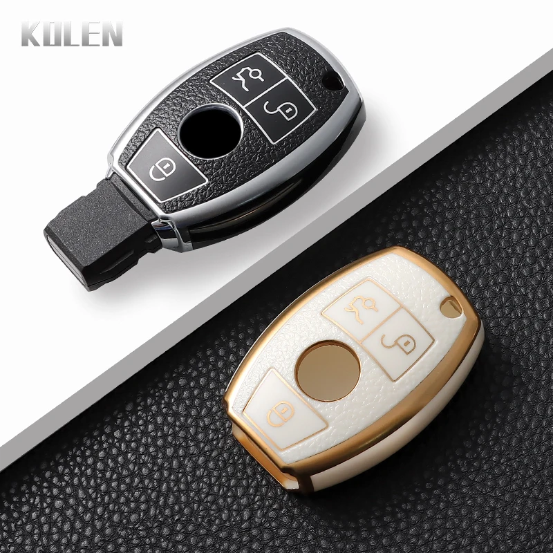 Funda TPU protección llave coche Mercedes-Benz Clase A C E GLA – Protector anticgolpes - imagen 2