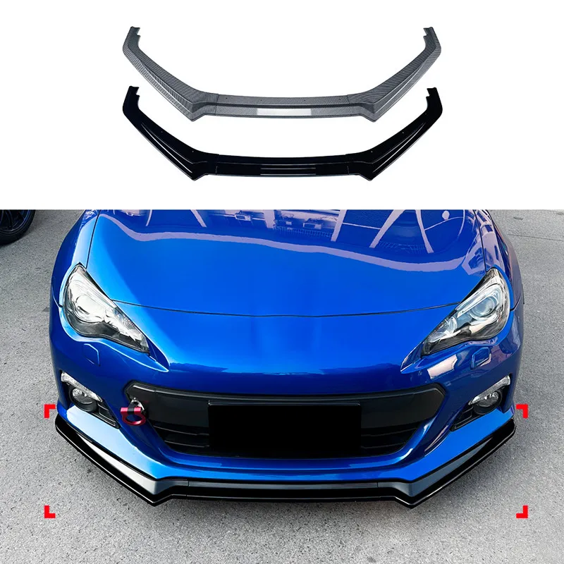 Divisor labio delantero Subaru BRZ 2013-2016 BodyKit tuning del coche - imagen 2