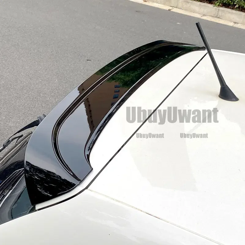 Brillante para VW Golf 5 MK5 GTI R32, divisor de puerta trasera, alerones de labio, alerón superior para maletero de techo trasero, labio de ala - imagen 4