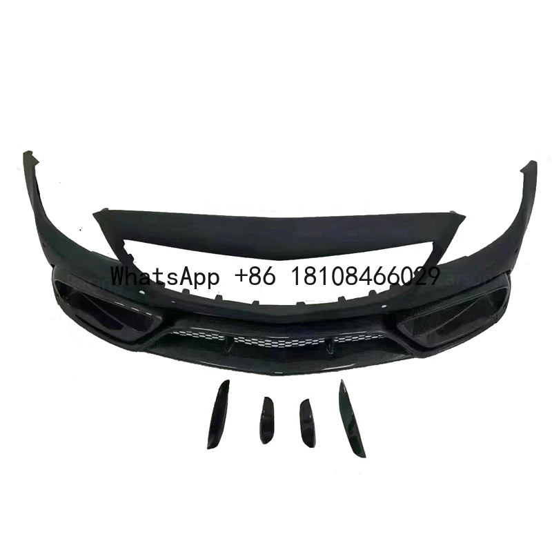 Parachoques fibra de carbono IMP Mercedes Clase C W205 Coupe