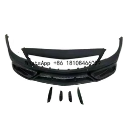 Parachoques fibra de carbono IMP Mercedes Clase C W205 Coupe