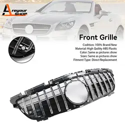 Rejilla radiador Mercedes SLK55 R172 cromada 2011-2016